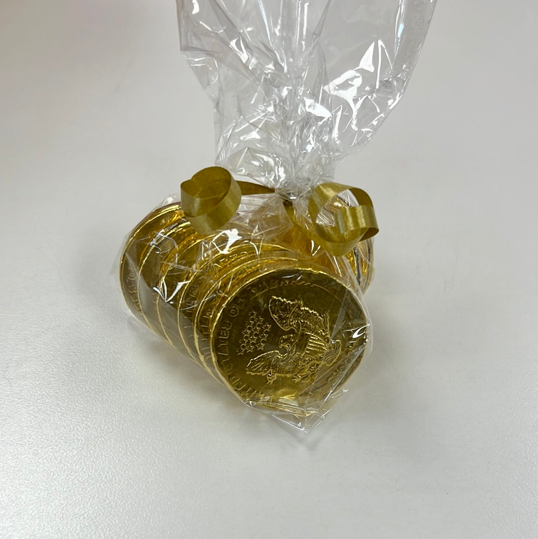 Chocolate Gold Coins for Orenda Fundraiser